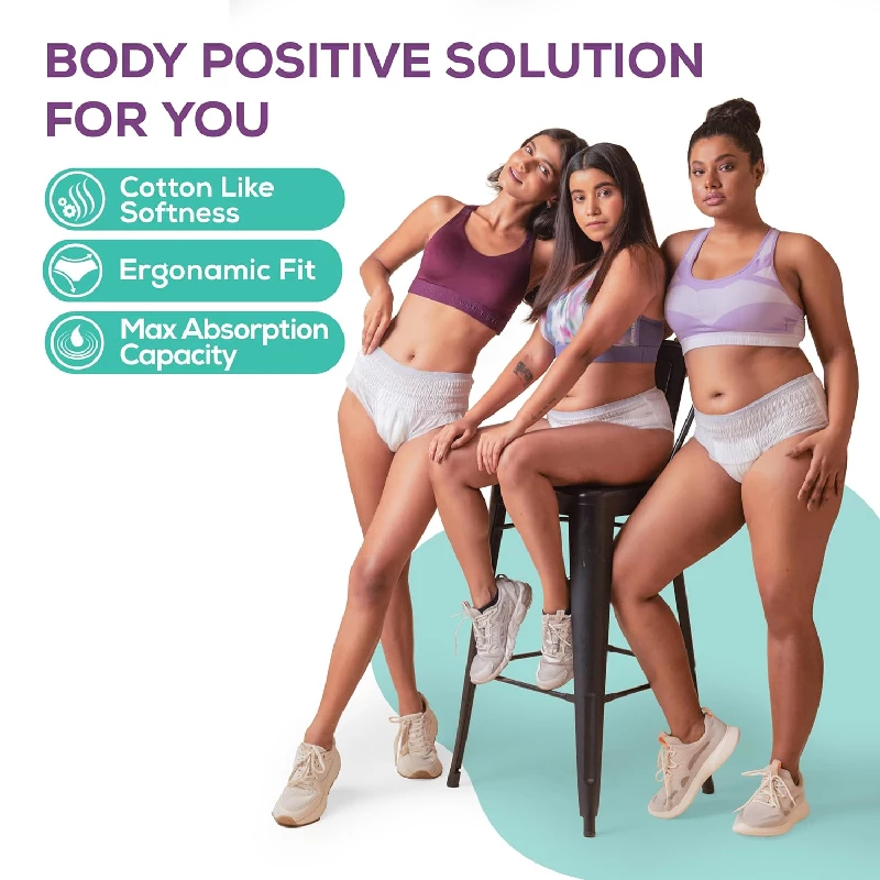 EverEve Ultra Absorbent Disposable Period Panties, 10 Panties-2.webp